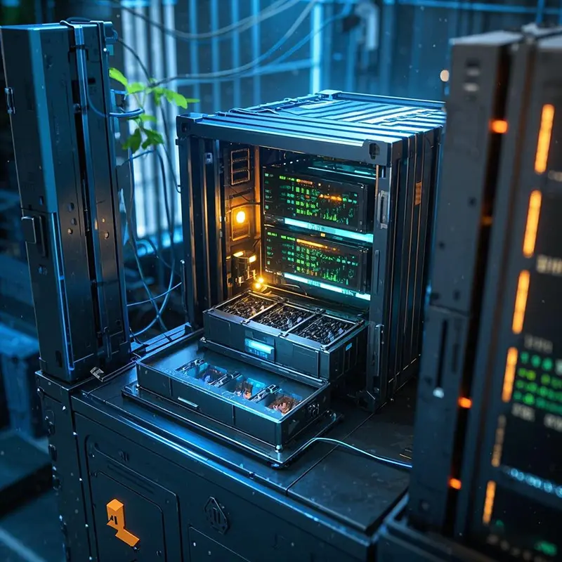 भर्चुअल मुद्रा कन्टेनर कम्प्युटर कोठाको लागि पाइप के हो?